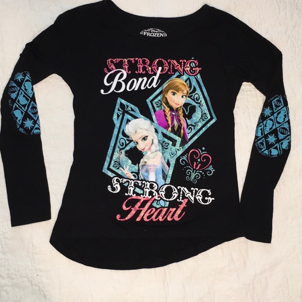 Little girls sz 4/5 frozen shirt NWOT